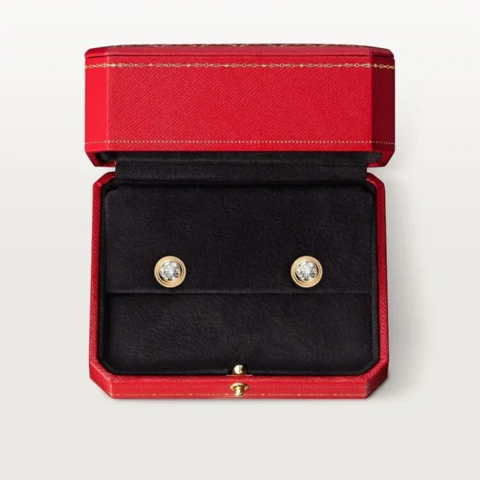 Pendientes Diamants Légers – Oro amarillo, diamantes – Cartier