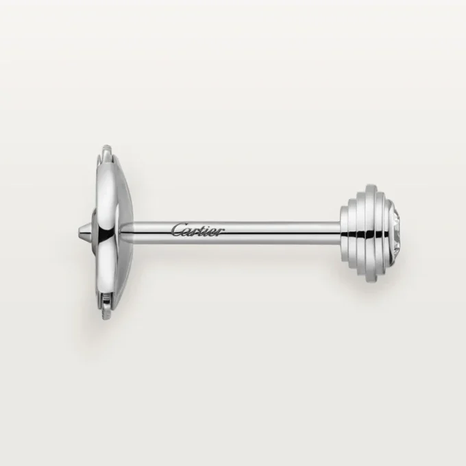 Pendientes Diamants Légers XS – Oro blanco, diamantes – Cartier