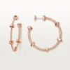 Pendientes Ecrou De Cartier – Oro rosa – Cartier