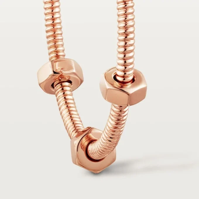 Pendientes Ecrou De Cartier – Oro rosa – Cartier