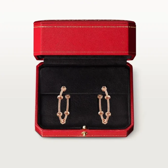Pendientes Ecrou De Cartier – Oro rosa – Cartier