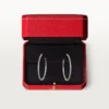 Pendientes Etincelle de Cartier, modelo grande – Oro blanco, diamantes – Cartier