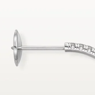 Pendientes Etincelle De Cartier, modelo mediano – Oro blanco, diamantes – Cartier