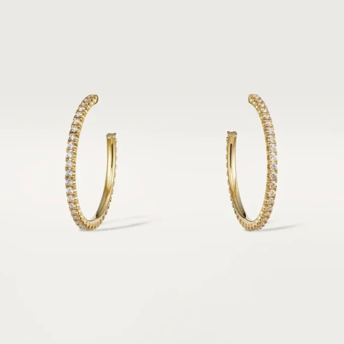 Pendientes Etincelle De Cartier – Oro amarillo, diamantes – Cartier