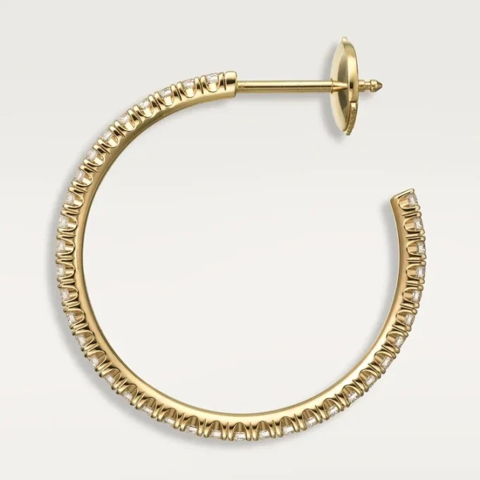 Pendientes Etincelle De Cartier – Oro amarillo, diamantes – Cartier