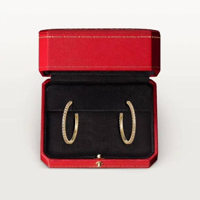 Pendientes Etincelle De Cartier – Oro amarillo, diamantes – Cartier