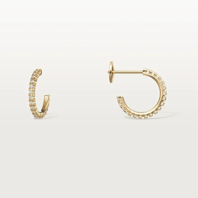 Pendientes Etincelle De Cartier – Oro amarillo, diamantes – Cartier