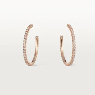 Pendientes Etincelle De Cartier – Oro rosa, diamantes – Cartier