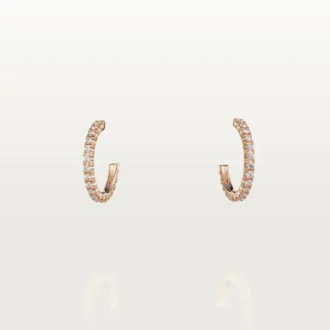 Pendientes Etincelle De Cartier – Oro rosa, diamantes – Cartier