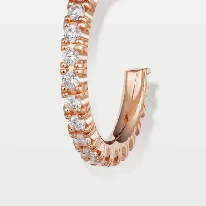 Pendientes Etincelle De Cartier – Oro rosa, diamantes – Cartier