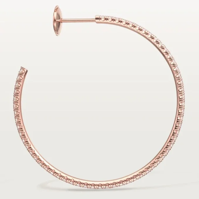 Pendientes Etincelle De Cartier – Oro rosa, diamantes – Cartier