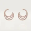 Pendientes Etincelle De Cartier – Oro rosa, diamantes – Cartier