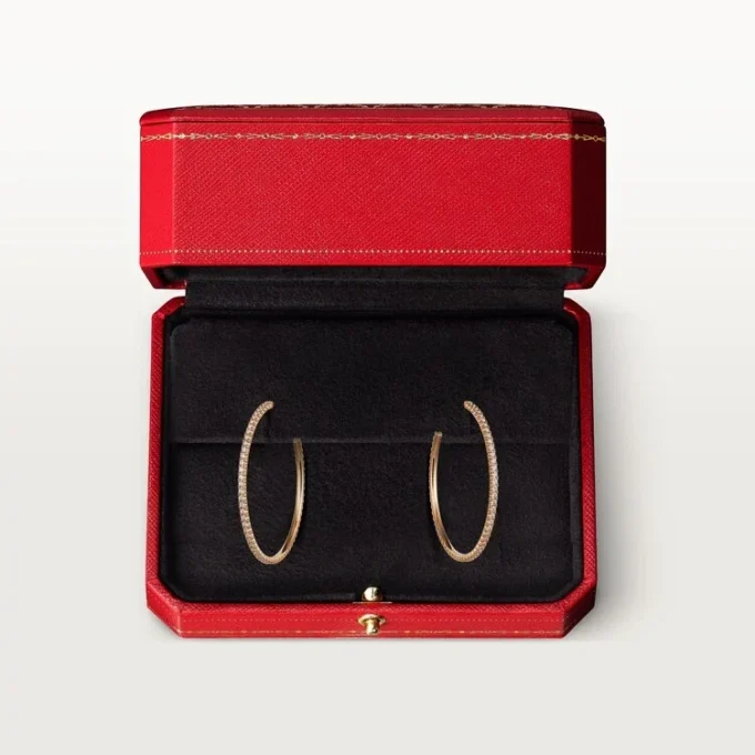 Pendientes Etincelle De Cartier – Oro rosa, diamantes – Cartier
