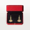 Pendientes Grain De Café, diamantes