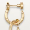 Pendientes Juste Un Clou, dobles, diamantes