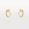 Pendientes Juste Un Clou – Oro amarillo, diamantes – Cartier