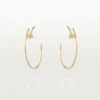 Pendientes Juste Un Clou – Oro amarillo, diamantes – Cartier