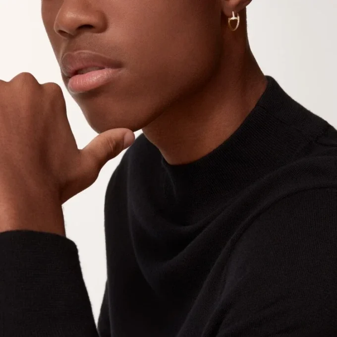 Pendientes Juste Un Clou – Oro amarillo, diamantes – Cartier