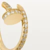 Pendientes Juste Un Clou – Oro amarillo, diamantes – Cartier