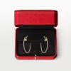 Pendientes Juste Un Clou – Oro amarillo, diamantes – Cartier