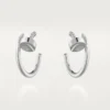 Pendientes Juste Un Clou – Oro blanco – Cartier