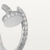 Pendientes Juste Un Clou – Oro blanco, diamantes – Cartier