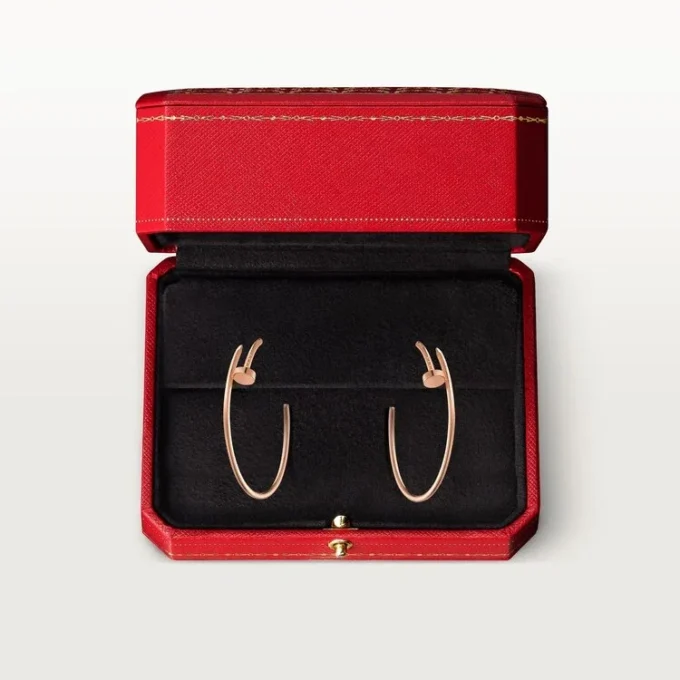 Pendientes Juste Un Clou – Oro rosa – Cartier