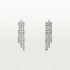 Pendientes Lignes Essentielles, diamantes de talla brillante