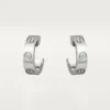 Pendientes Love, 2 diamantes – Oro blanco, Diamantes – Cartier