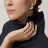 Pendientes Love, 2 diamantes – Oro blanco, Diamantes – Cartier