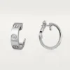 Pendientes Love, 2 diamantes – Oro blanco, Diamantes – Cartier