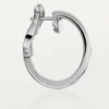 Pendientes Love, 2 diamantes – Oro blanco, Diamantes – Cartier
