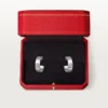 Pendientes Love, 2 diamantes – Oro blanco, Diamantes – Cartier