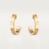 Pendientes Love Hoop – Oro amarillo, modelo pequeño | Cartier Us