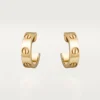 Pendientes Love – Oro amarillo – Cartier