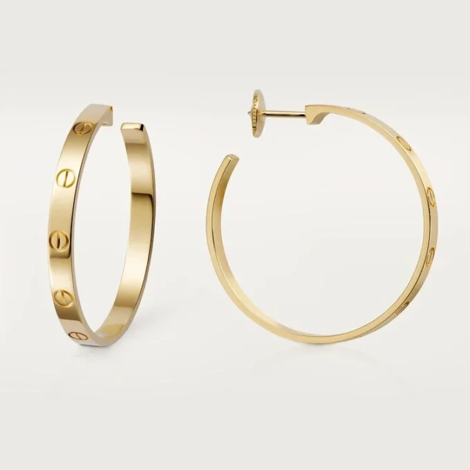 Pendientes Love – Oro amarillo – Cartier