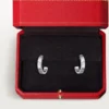 Pendientes Love – Oro blanco – Cartier