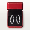 Pendientes Love – Oro blanco – Cartier
