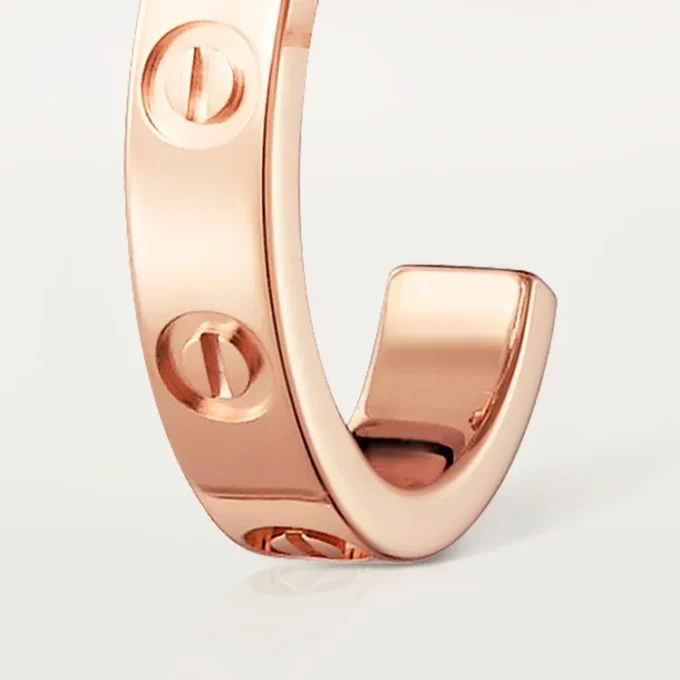 Pendientes Love – Oro rosa – Cartier