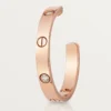 Pendientes Love – Oro rosa, diamantes – Cartier