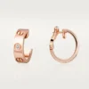 Pendientes Love – Oro rosa, diamantes – Cartier