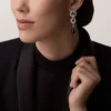 Pendientes Panthere de Cartier, con pavé