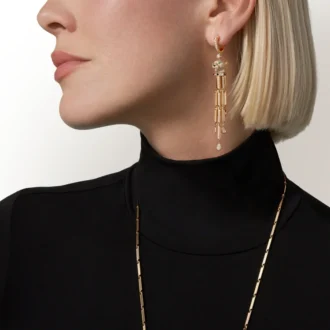 Pendientes Panthere de Cartier, con pavé