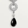 Pendientes Panthere de Cartier, con pavé