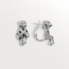 Pendientes Panthere de Cartier, con pavé