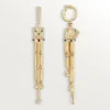 Pendientes Panthere de Cartier, con pavé