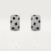 Pendientes Panthere De Cartier – Oro blanco, ónix, diamantes – Cartier