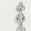 Pendientes Pluie De Cartier – Oro blanco, diamantes – Cartier