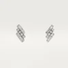 Pendientes Reflection De Cartier – Oro blanco, diamantes – Cartier