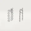 Pendientes Reflection De Cartier – Oro blanco, diamantes – Cartier